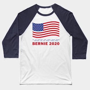 The Next President is...Bernie Sanders Baseball T-Shirt